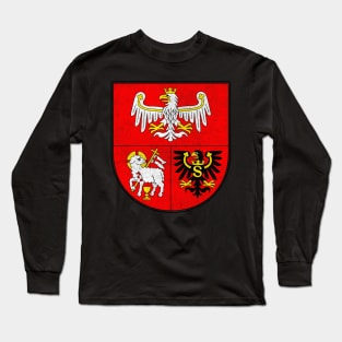 Warmian-Masurian Voivodeship  // Poland Coat of Arms Long Sleeve T-Shirt